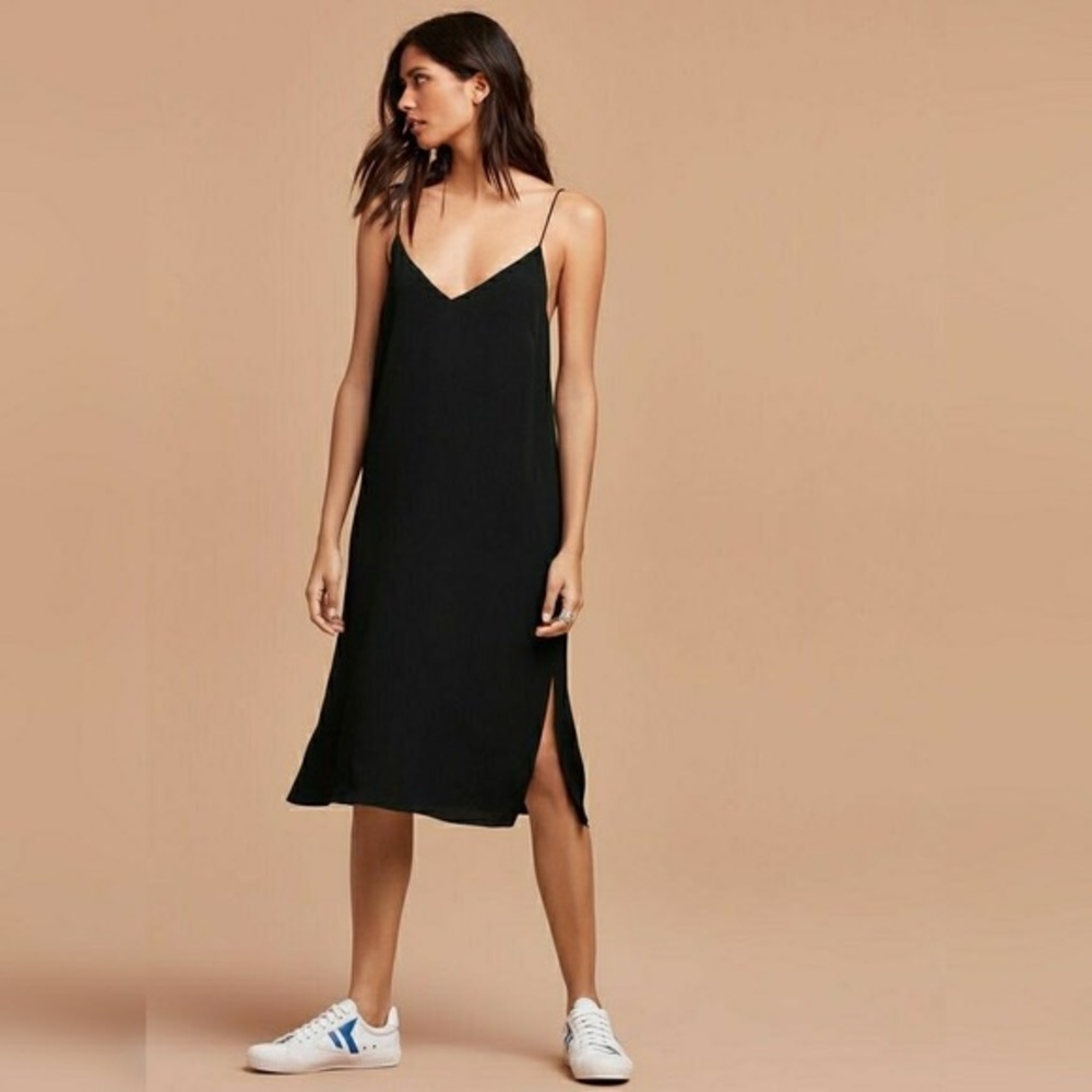 Aritzia Wilfred Felicity Dress Black Medium